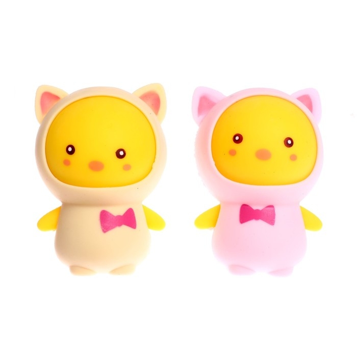 Мялка «Киска» переодевашка, цвета МИКС Мялка «Киска» переодевашка, цвета МИКС