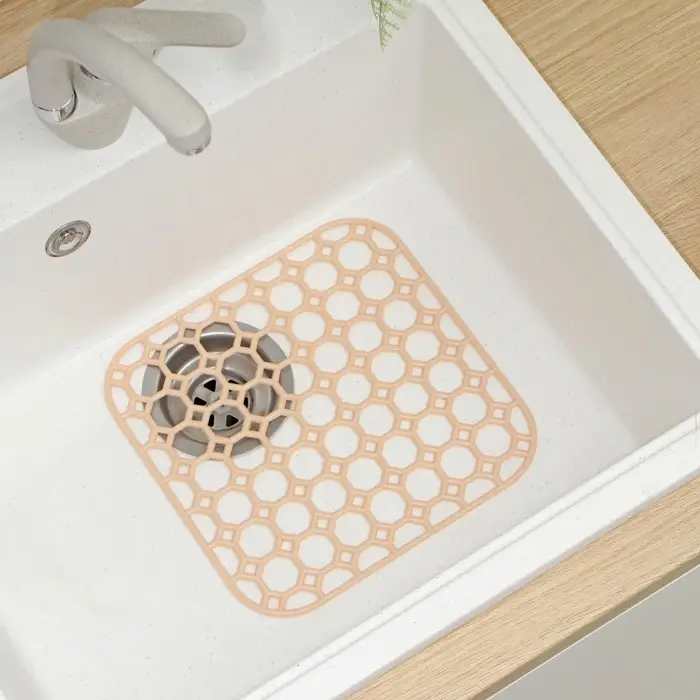 Решётка в раковину Комфорт Плюс, 26×26 см, пластик, МИКС Решётка в раковину Комфорт Плюс, 26×26 см, пластик, МИКС