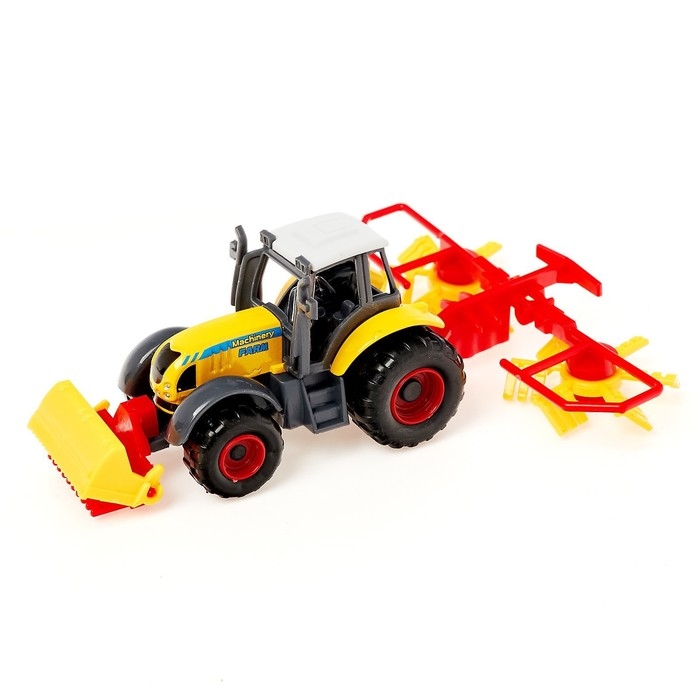 Трактор металлический «Ферма», МИКС Трактор металлический «Ферма», МИКС