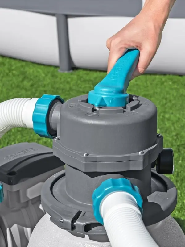 Фильтр-насос, 220-240V, 6056 л/ч, для бассейна, песочный, 58497 Bestway