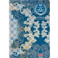 Тетрадь А4 96л кл Hatber "От Кутюр. Выпуск №2", на гребне, многоур перф, 3D фольг 2В МИКС