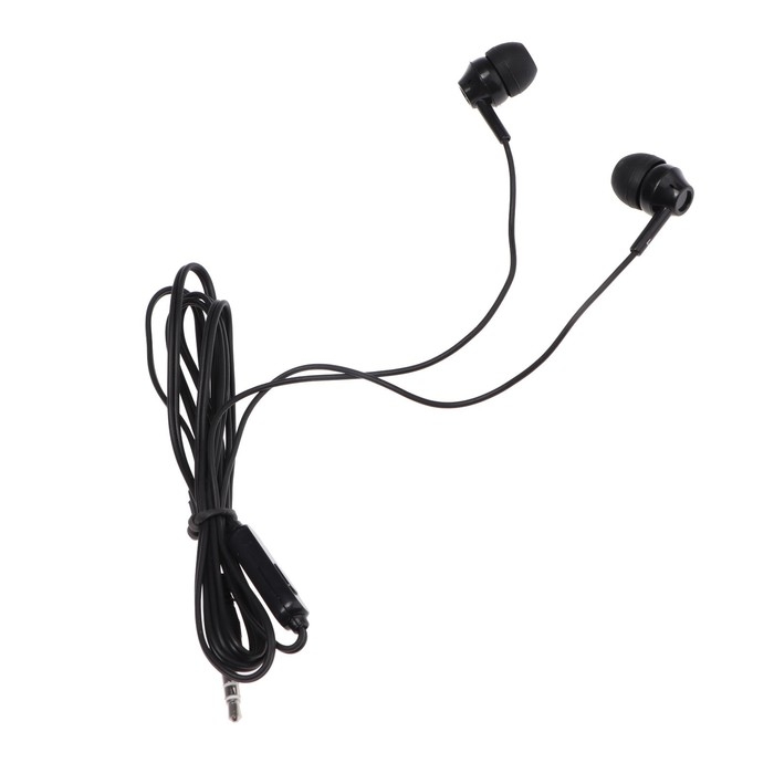 Наушники Blast BAH-217 Mobile, вакуумные, микрофон, 3.5 мм, 1.2 м, черные Наушники Blast BAH-217 Mobile, вакуумные, микрофон, 3.5 мм, 1.2 м, черные