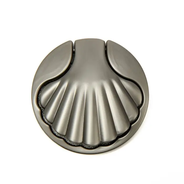 Ручка-кнопка CAPPIO RK133, мебельная, цвет графит, 8 шт.