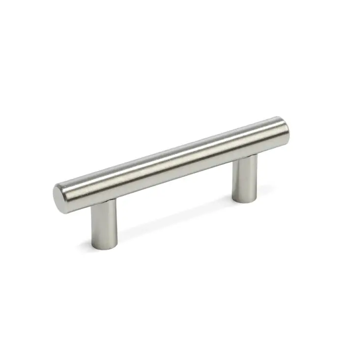 Ручка рейлинг ТУНДРА, нерж. сталь, d=12 мм, м/о 64 мм, цвет никель, фасовка 50