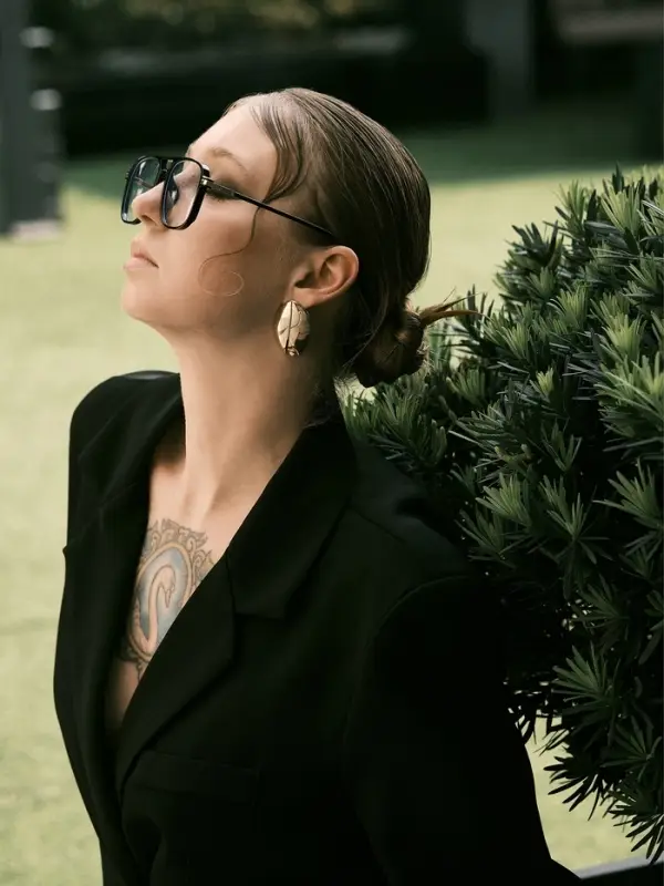 Серьги металл &laquo;Тюльпан&raquo;, цветок, цвет золото