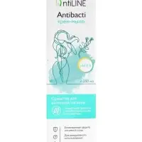 Средство для интимной гигиены IntiLINE &laquo;Антибактериальное&raquo;, крем-мыло, 250 мл