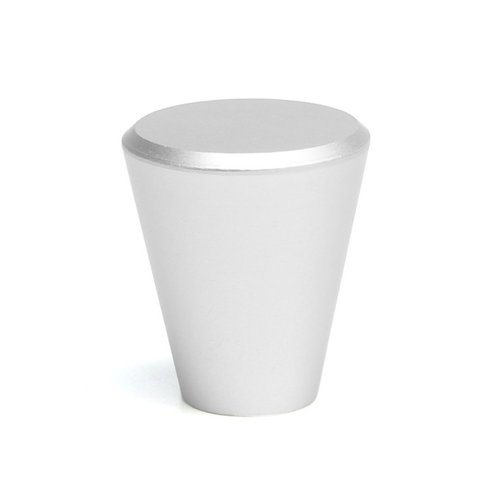 Ручка кнопка ТУНДРА РК019SC, цвет матовый хром, 8 шт