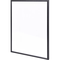 Рамка 210х297, черная, алюминевая.,  ПЭТ стекло, 2019_04_94_345