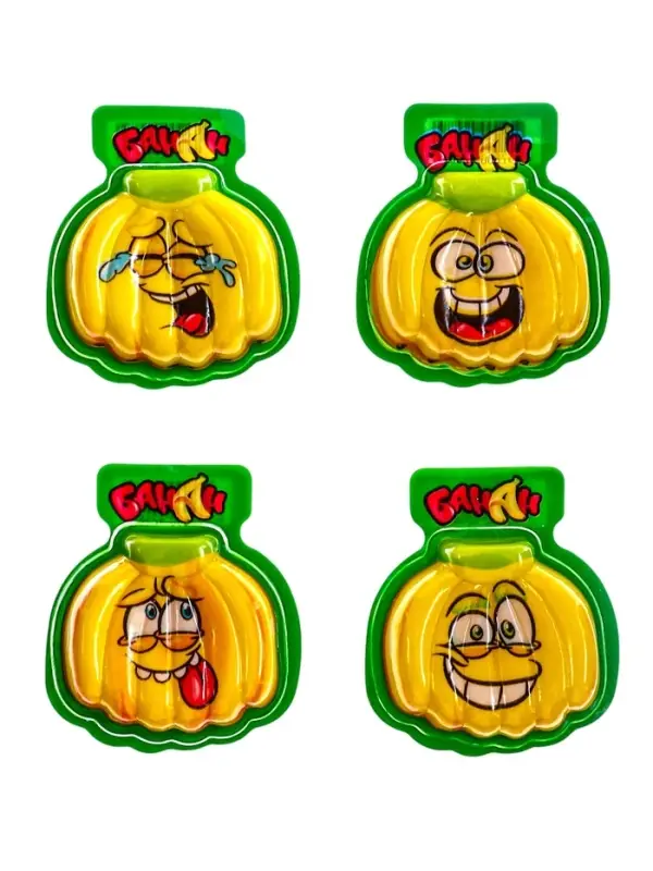 Жевательный мармелад с кислой начинкой &laquo;Банан&raquo;, 12 г