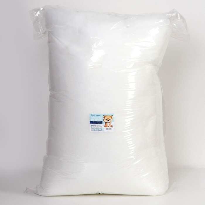 Наполнитель для игрушек «Суперпух» наполнитель первичка, 1 сорт, 2 кг Наполнитель для игрушек «Суперпух» наполнитель первичка, 1 сорт, 2 кг