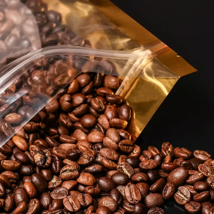 Пакет дой-пак, матовый, золотой, с прозрачной стенкой,20 х 30 х 8 см Пакет дой-пак, матовый, золотой, с прозрачной стенкой,20 х 30 х 8 см