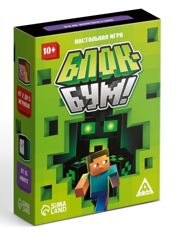 Настольная игра  Настольная игра "Блок-бум", 79 карт, 10+