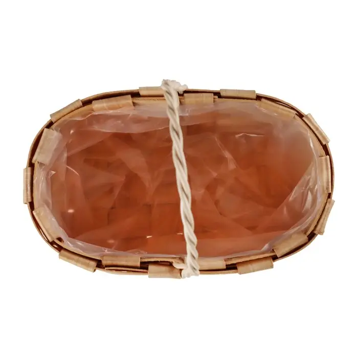 Корзина плетёная для хранения, 17&times;10&times;9 см, ручка h=9.5 см, секвойя