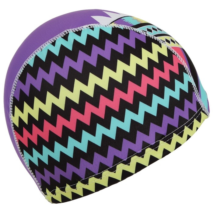 Шапочка для плавания взрослая ONLYTOP, тканевая, обхват 48 см, цвета МИКС Шапочка для плавания взрослая ONLYTOP, тканевая, обхват 48 см, цвета МИКС