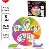 Настольная игра Десятое Королевство &laquo;Викторина. Биология&raquo;, 2-4 игрока, 10+