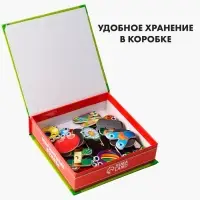Развивающие магниты Лесная мастерская &laquo;Русский алфавит&raquo;, 33 шт.