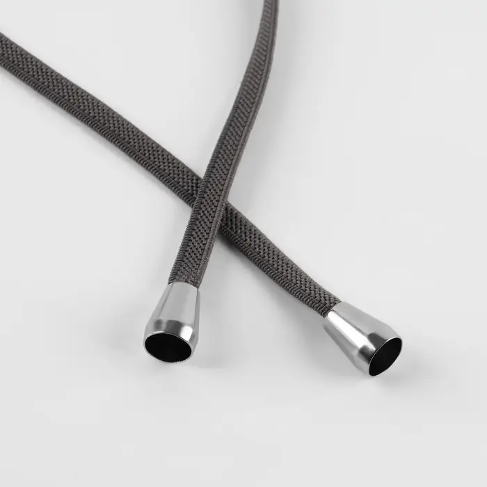 Наконечник для шнура, d=5 мм, 14×9 мм, 4 шт., цвет серебряный Наконечник для шнура, d=5 мм, 14×9 мм, 4 шт., цвет серебряный