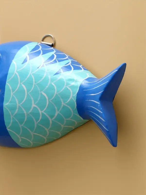 Панно «Рыба-хищник», 22×11×5 см, дерево, разноцветное Панно «Рыба-хищник», 22×11×5 см, дерево, разноцветное