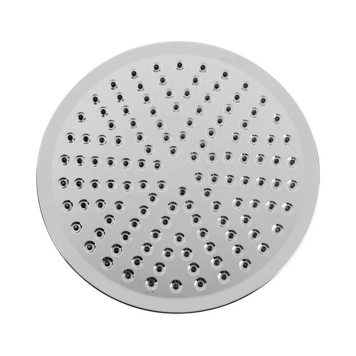 Лейка стационарная ZEIN, 1 режим, круглая, d=20 см, пластик, хром Лейка стационарная ZEIN, 1 режим, круглая, d=20 см, пластик, хром