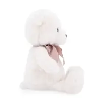 Мягкая игрушка "Медвежонок Тёпа с розовым бантом", белый, 33 см OT8017/33-2