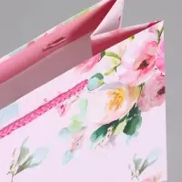 Пакет подарочный ламинированный "Комплимент" 26 х 12 х 32 см