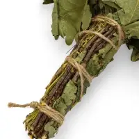 Веник для бани, дубовый, 45 см, с донником