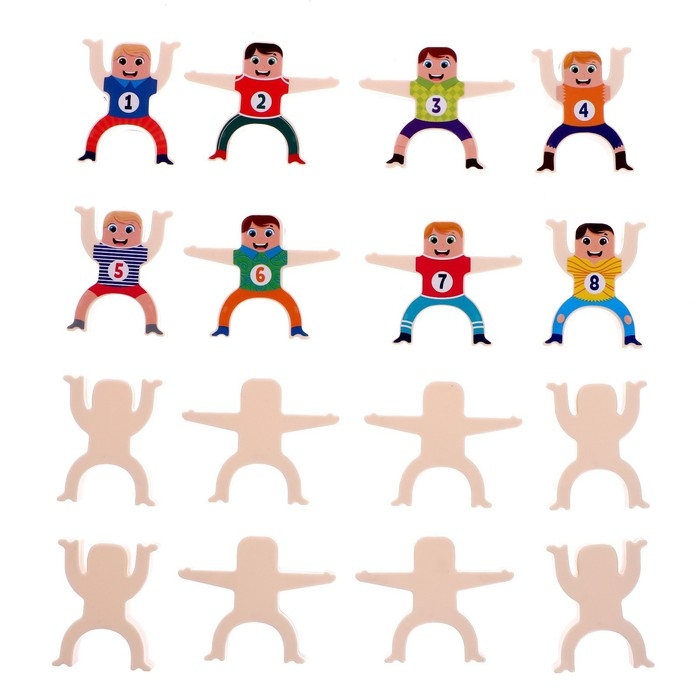 Развивающий набор «Весёлые человечки», баланс, профессии Развивающий набор «Весёлые человечки», баланс, профессии