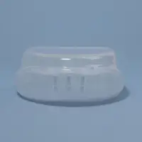 Контейнер для протезов, стоматологический, 8&times;7&times;3 см, прозрачный