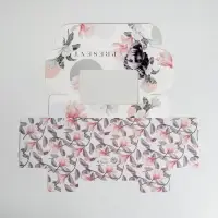 Коробка для эклеров, кондитерская упаковка, 5 вкладышей, Present, 25.2&times;15&times;7 см