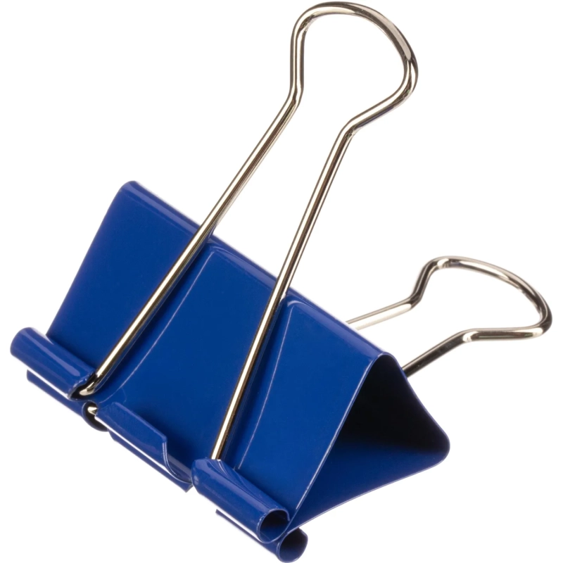 Зажимы для бумаг Attache Selection, 51мм, 12 шт, цветные, пласт.уп