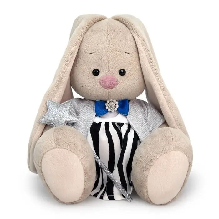 Мягкая игрушка "Зайка Ми со звездочкой", 18 см SidS-535