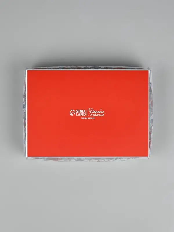 Коробка под 6 конфет с ячейками &laquo;Ёлочные новогодние шары&raquo;, 10&times;14.5&times;3 см