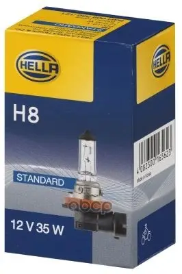 Лампа Накаливания H11 12V 55W Pgj 192 HELLA арт. 8GH 008 356-121