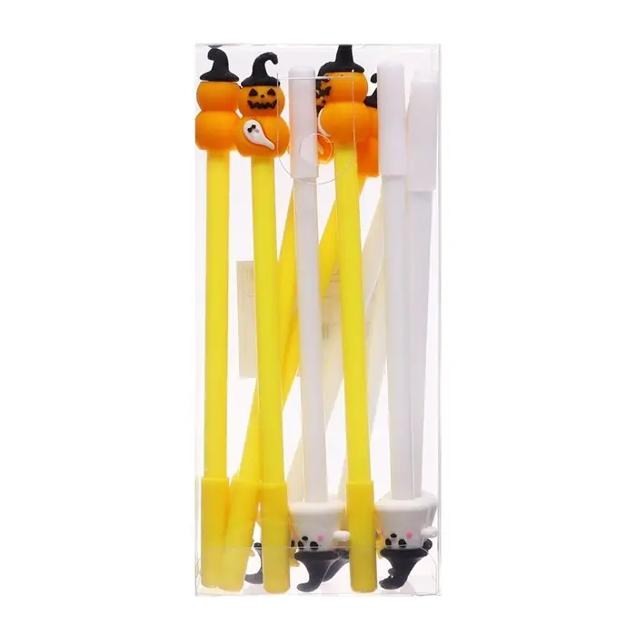 Ручка - прикол гелевая «Хэллоуин», синий стержень, МИКС