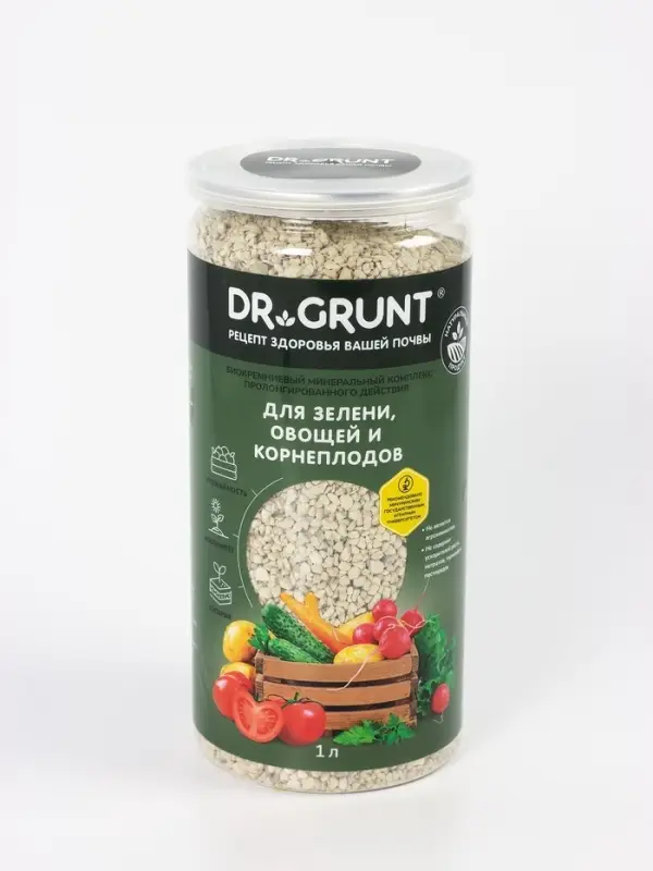 Удобрение минеральное для зелени, овощей, корнеплодов, Dr.Grunt, 700 г Удобрение минеральное для зелени, овощей, корнеплодов, Dr.Grunt, 700 г