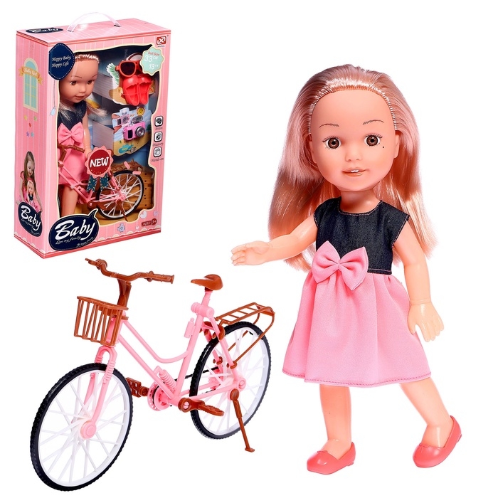 Кукла классическая «Летняя прогулка», с аксессуарами Кукла классическая «Летняя прогулка», с аксессуарами