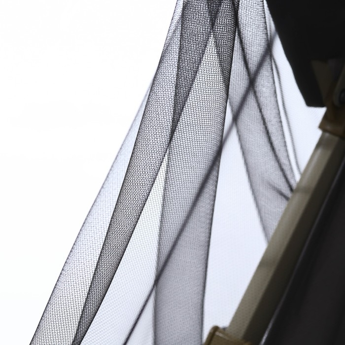 Москитная сетка на резинке, цвет черный Москитная сетка на резинке, цвет черный