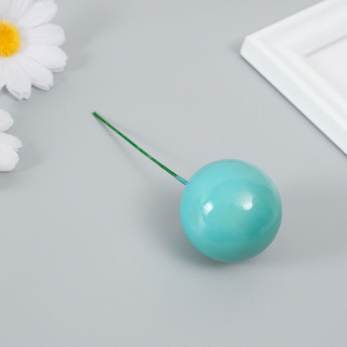 Декор для творчества Декор для творчества "Шарики бирюзовые" d=2; 3; 3,5 и 4 см набор 20 шт