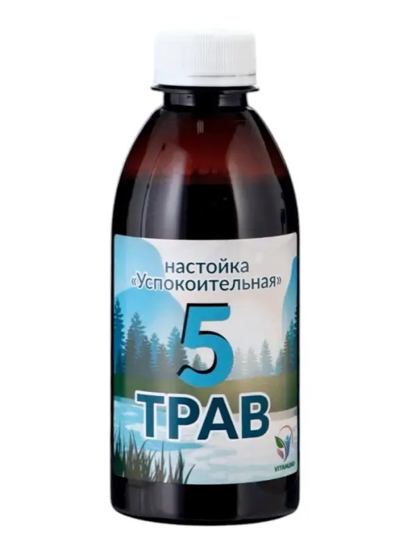 Настойка 5 трав &laquo;Успокоительная&raquo;, 250 мл