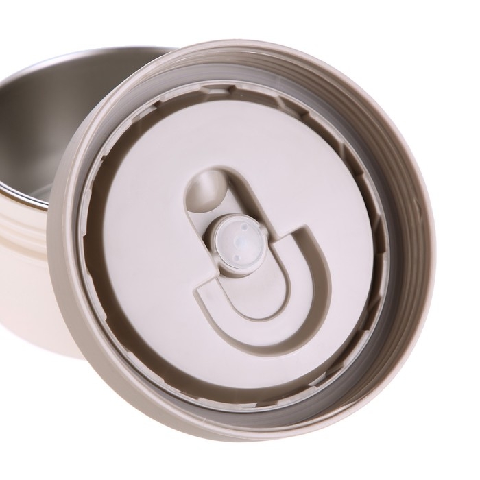 Термос для еды, 1.2 л, 3 контейнера, складная ложка, сохраняет тепло до 24 ч, 27 х 15 см Термос для еды, 1.2 л, 3 контейнера, складная ложка, сохраняет тепло до 24 ч, 27 х 15 см