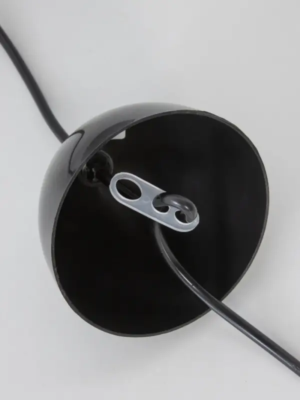 Светильник подвесной Светильник подвесной "Хоста" 1122/1, 1х15Вт, Е27, белый/черный 29х29х13(74) см