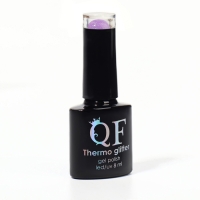 Гель лак для ногтей «THERMO GLITTER», 3-х фазный, 8 мл, LED/UV, цвет (663)