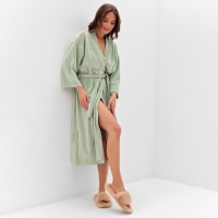 Халат женский KAFTAN Plushy р. 40-42, зеленый