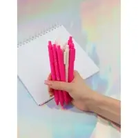 Набор автоматических пластиковых ручек "Склерозница" шариковые, 0,7 мм