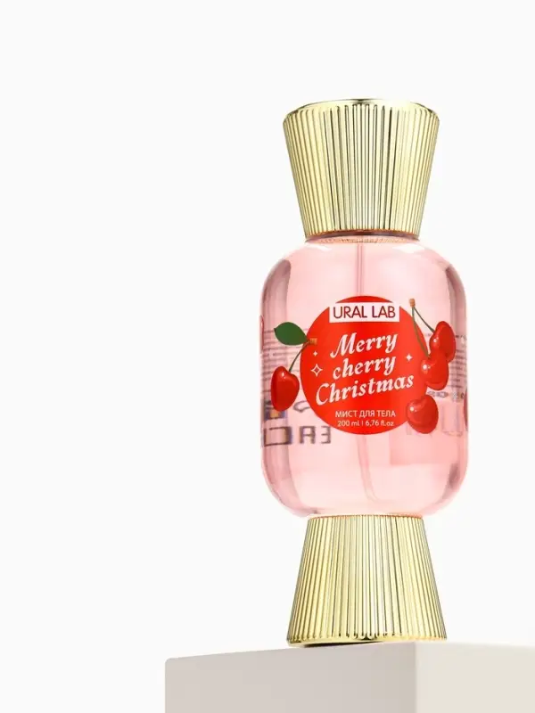 Мист парфюмированный для тела, аромат: рождественская вишня, 200 мл, URAL LAB