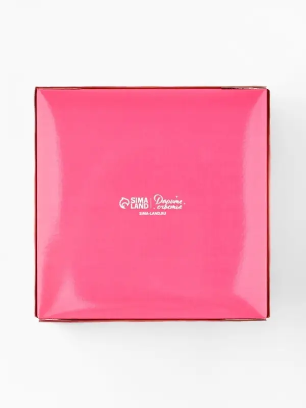 Коробка под 9 конфет со скретч-слоем &laquo;Послание&raquo;, 14.5&times;14.5&times;3.5 см