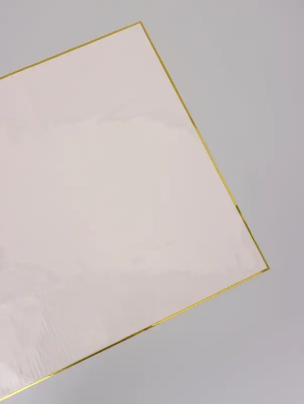 Пленка для цветов, &laquo;Кайма с тиснением&raquo;, пудра, 57&times;57 см