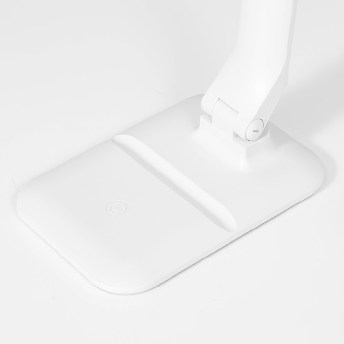 Настольная лампа Настольная лампа "Вилман" LED 5Вт АКБ USB белый 28,8х31,5 см RISALUX