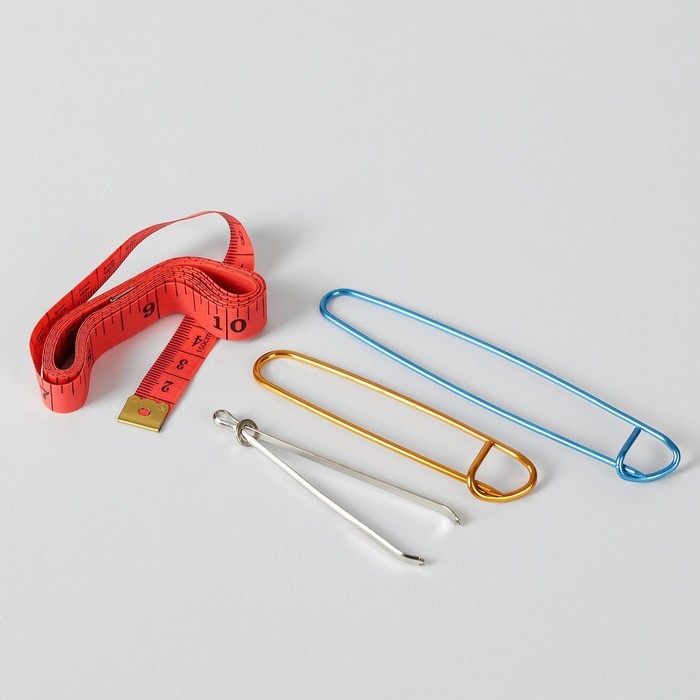 Набор для вязания , 57 предметов, в футляре Набор для вязания , 57 предметов, в футляре