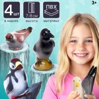 Набор фигурок &laquo;Изучаем птиц&raquo;, 4 шт.